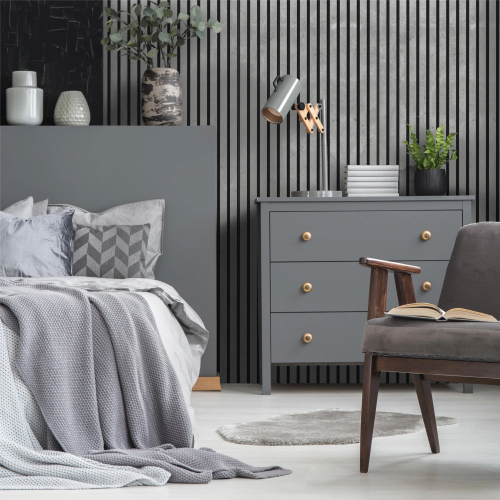 Opulence Ash Grey Indoor Wall Panels 2.9M