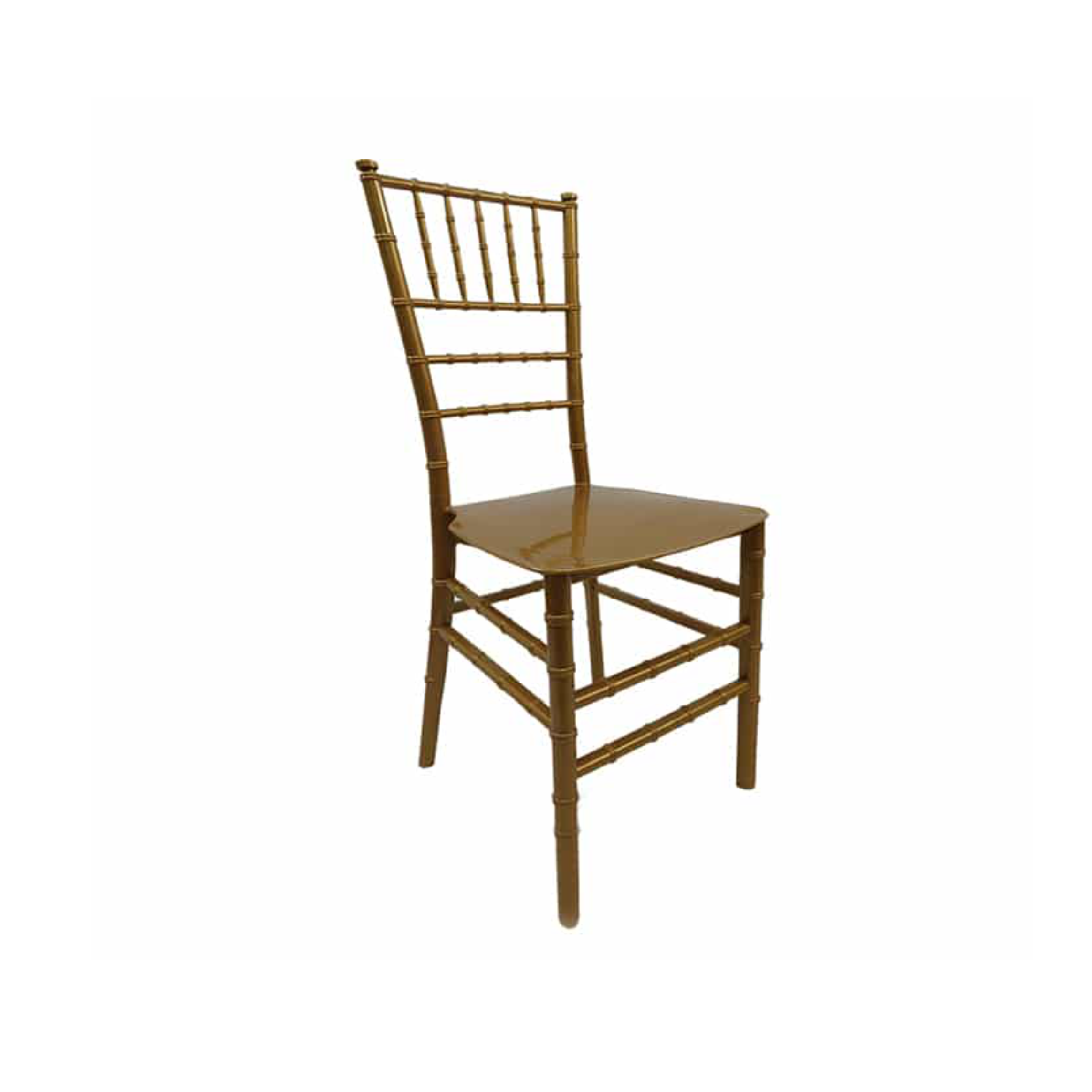 Gold Tiffany Resin Chair (Excl Cushion)