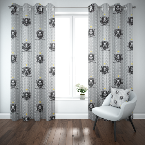 Orlando Pirates Character Novelty Fabric 235Cm