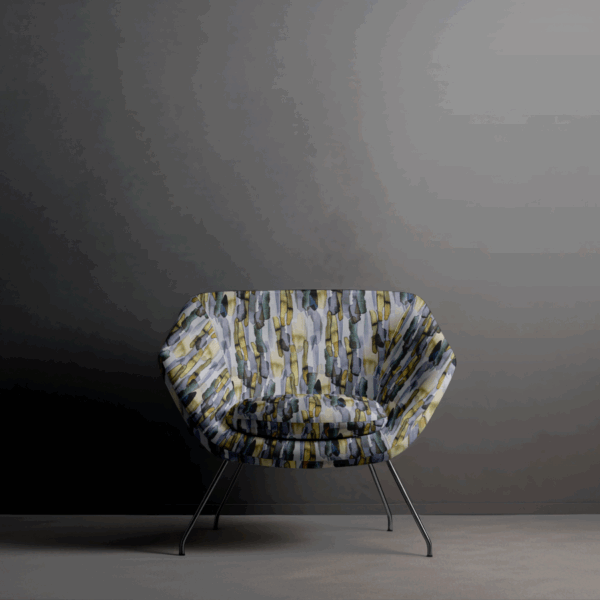 Loom Secret Garden Monet Olive Upholstery Fabric