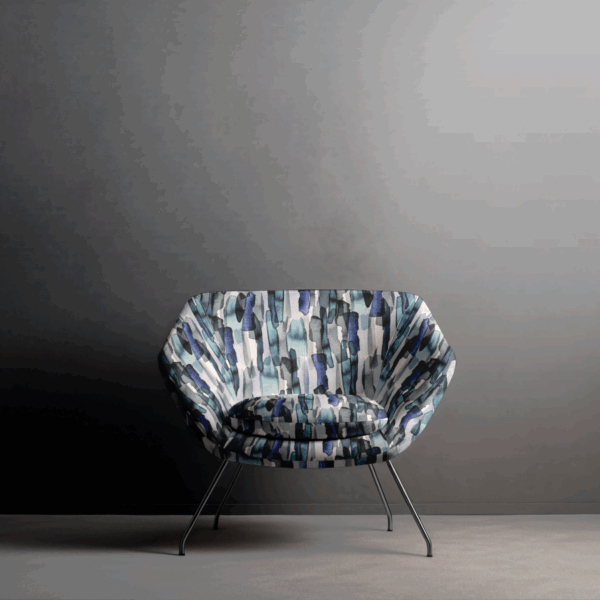 Loom Secret Garden Monet Blues Upholstery Fabric