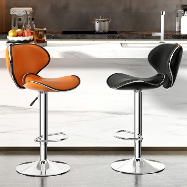 High Counter Horse Bar Stool Triangular Backrest 678