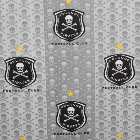 Orlando Pirates Character Novelty Fabric 235Cm