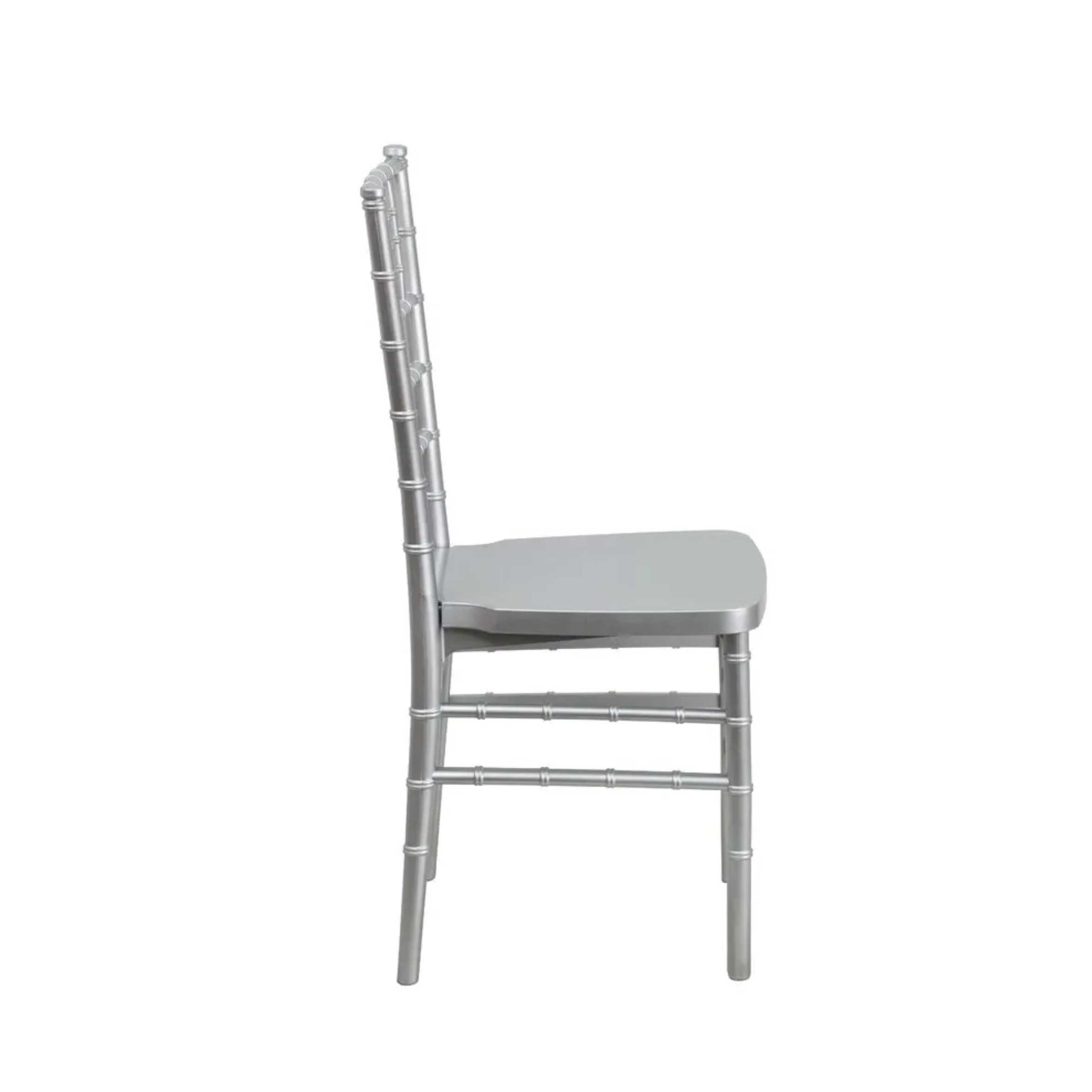Chair Tiffany Chair Silver Plastic (Excludes Cushion)
