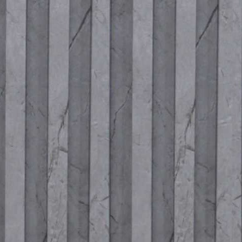 Grey Slate Flute Indoor Wall Panel
