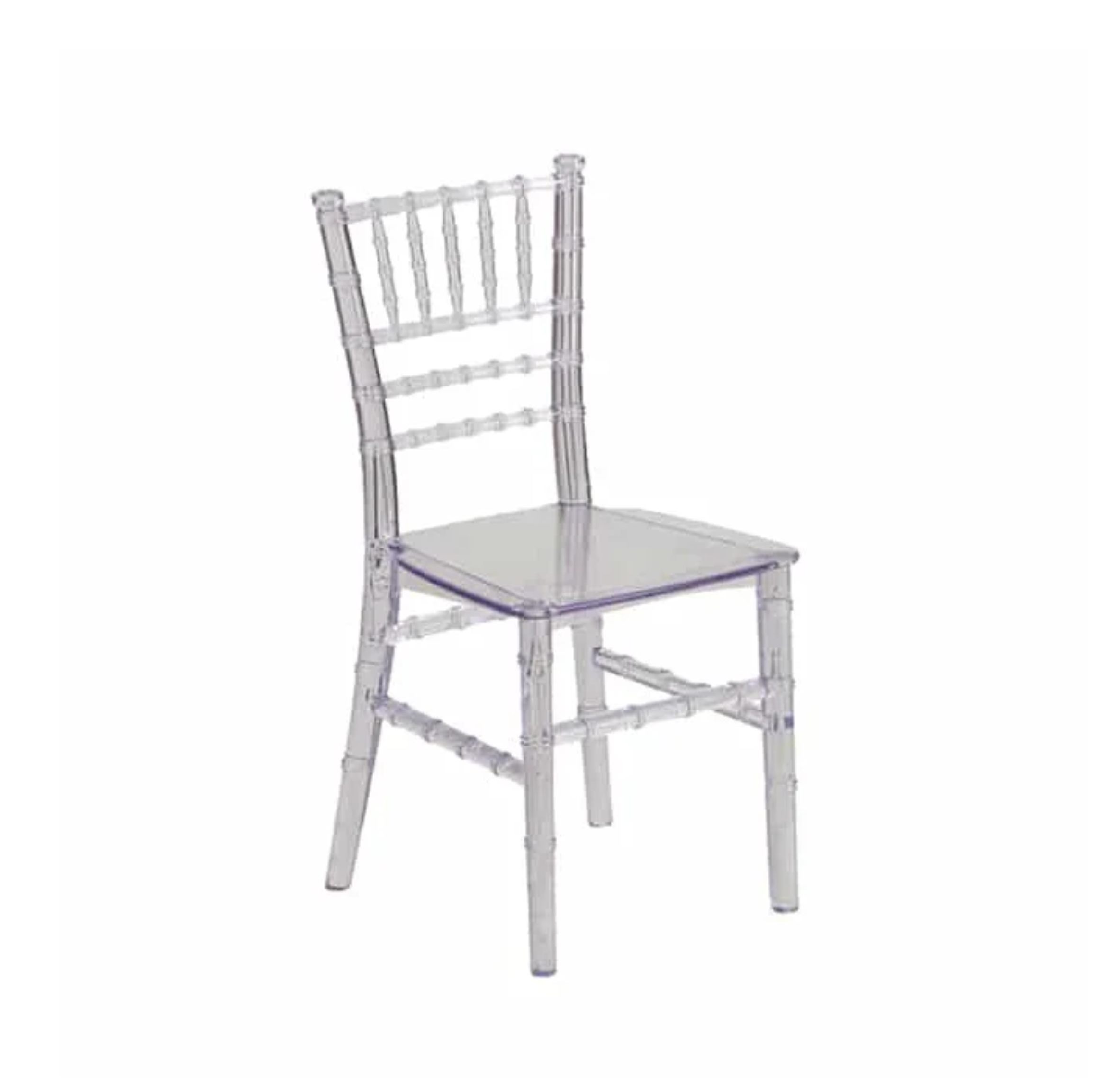 Clear Tiffany Chair Resin Perspex