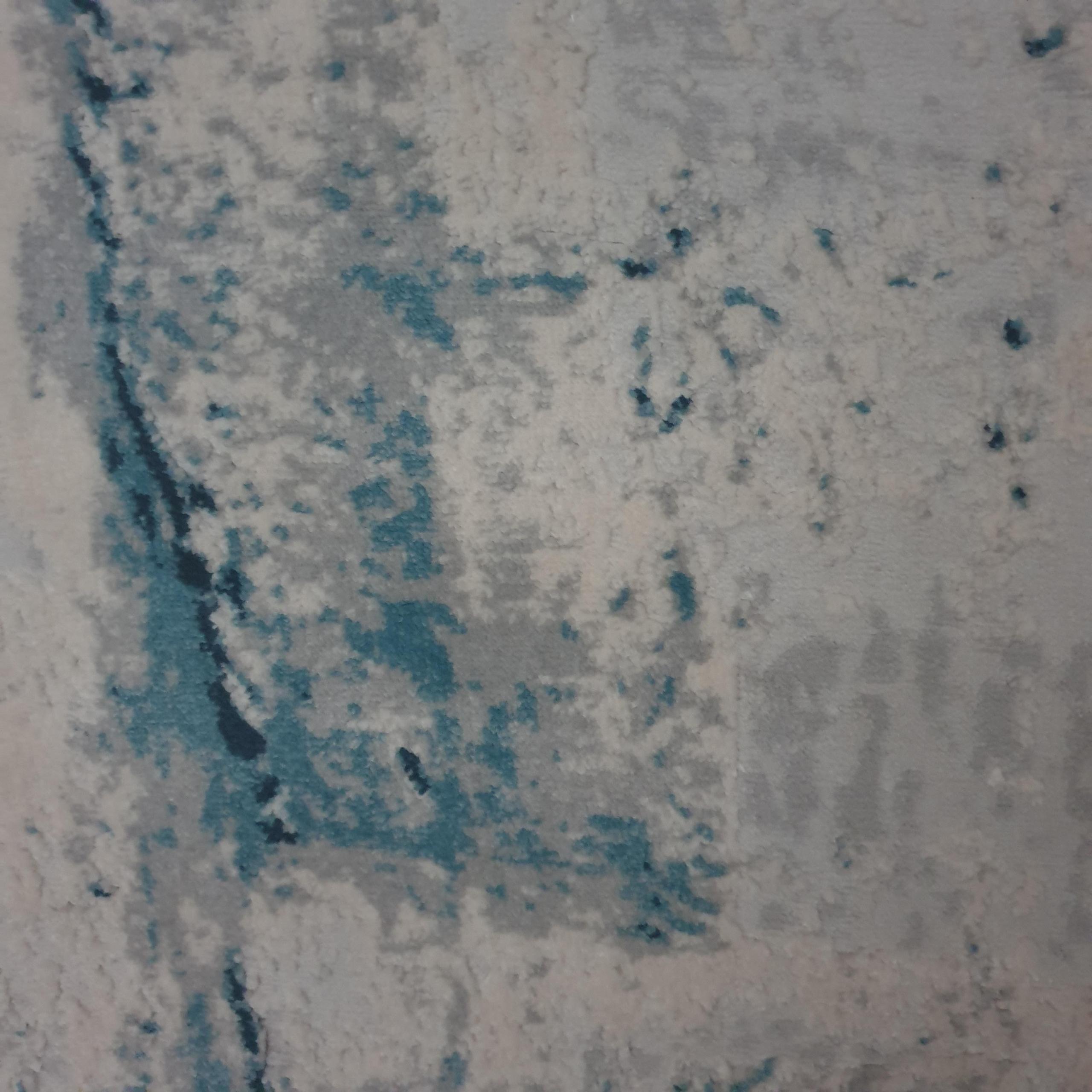 Topaz 15465 Cream & Blue Rug 1600 X 2300Mm