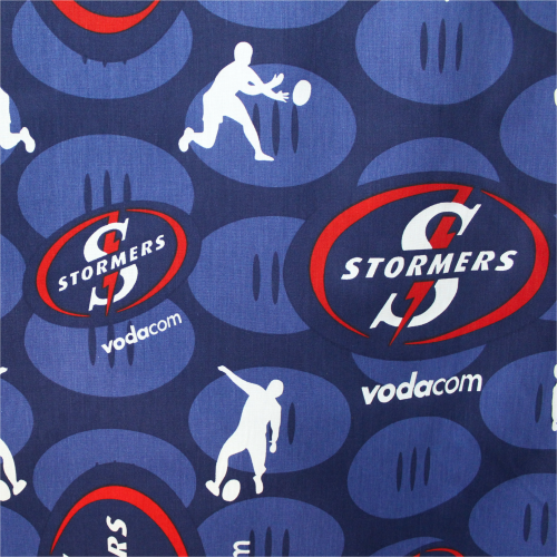Stormers Vodacom Novelty Fabric 235Cm