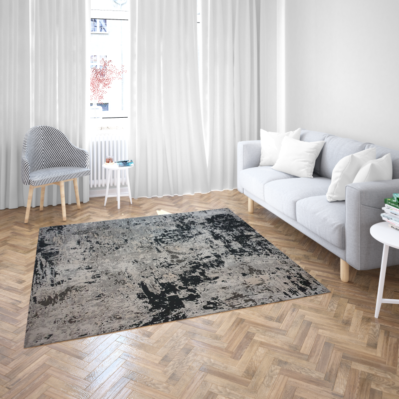 Topaz 15456 Black & Cream 1600 X 2300Mm