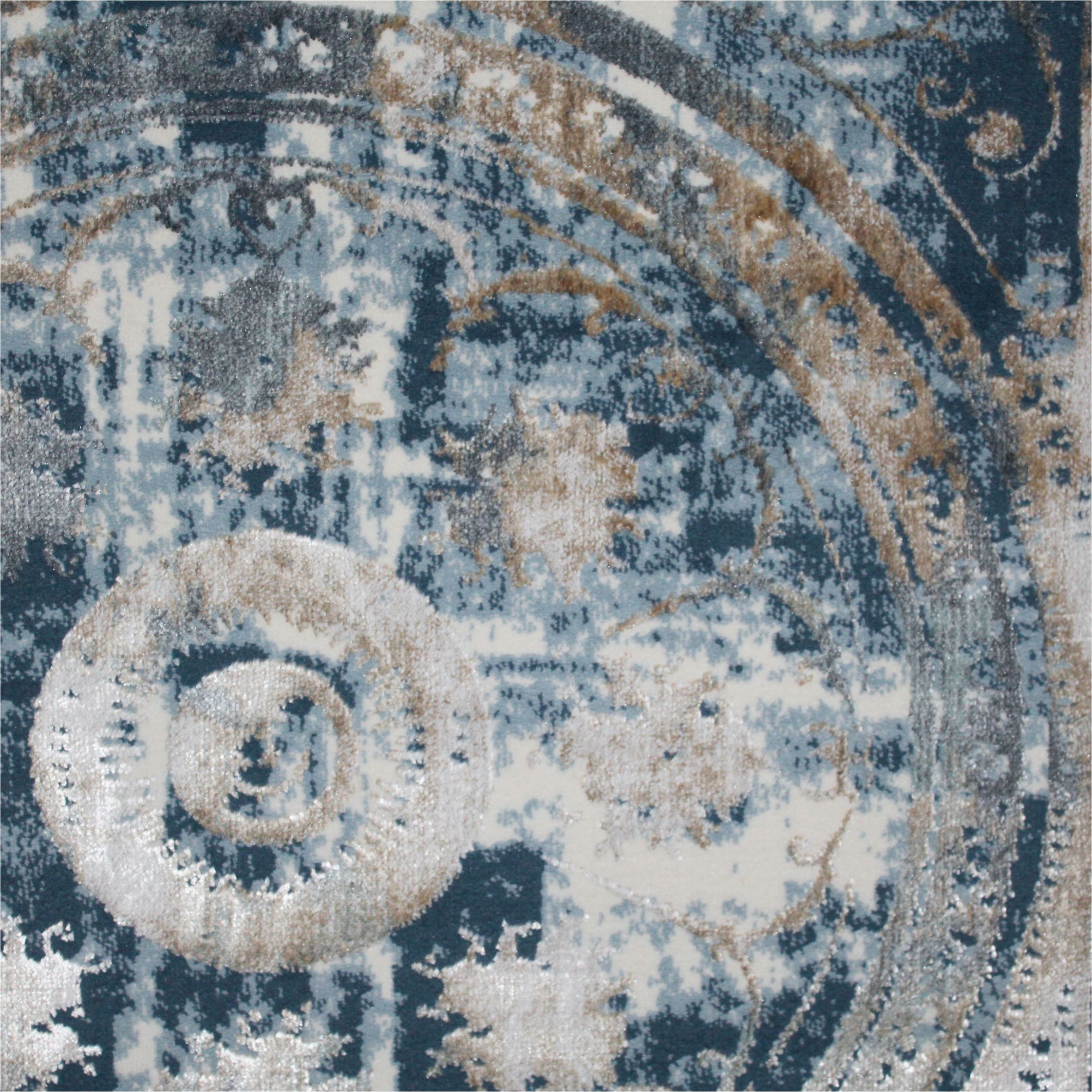 Doruk 17488 Blue / Beige Rug (160 X 230)