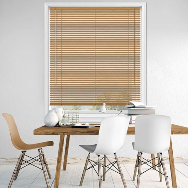 Venetian Ready Made Blinds Pvc - Teak
