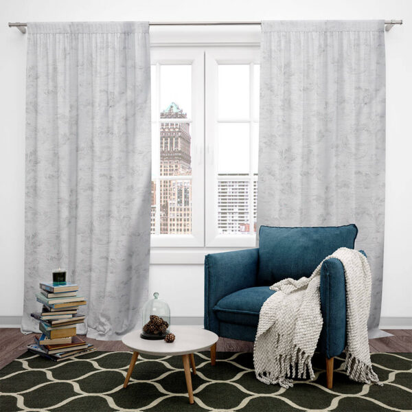 Kort Woven Jacq 2 Tone - Grey (280Cm Wide Per M)