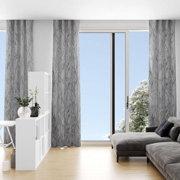 Kort W/Jaqc 2 Tone - Grey (280Cm Wide Per M)