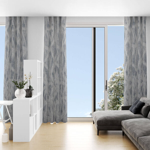 Kort W/Jaqc - Navy White (280Cm Wide Per M)