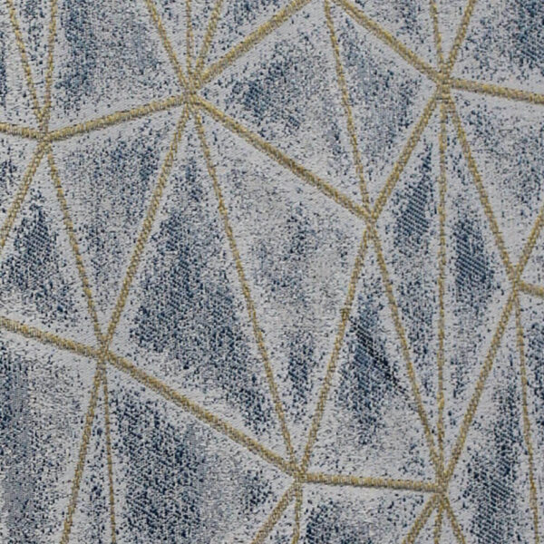 Kort W/Jaqc - Navy Gold (280Cm Wide Per M)