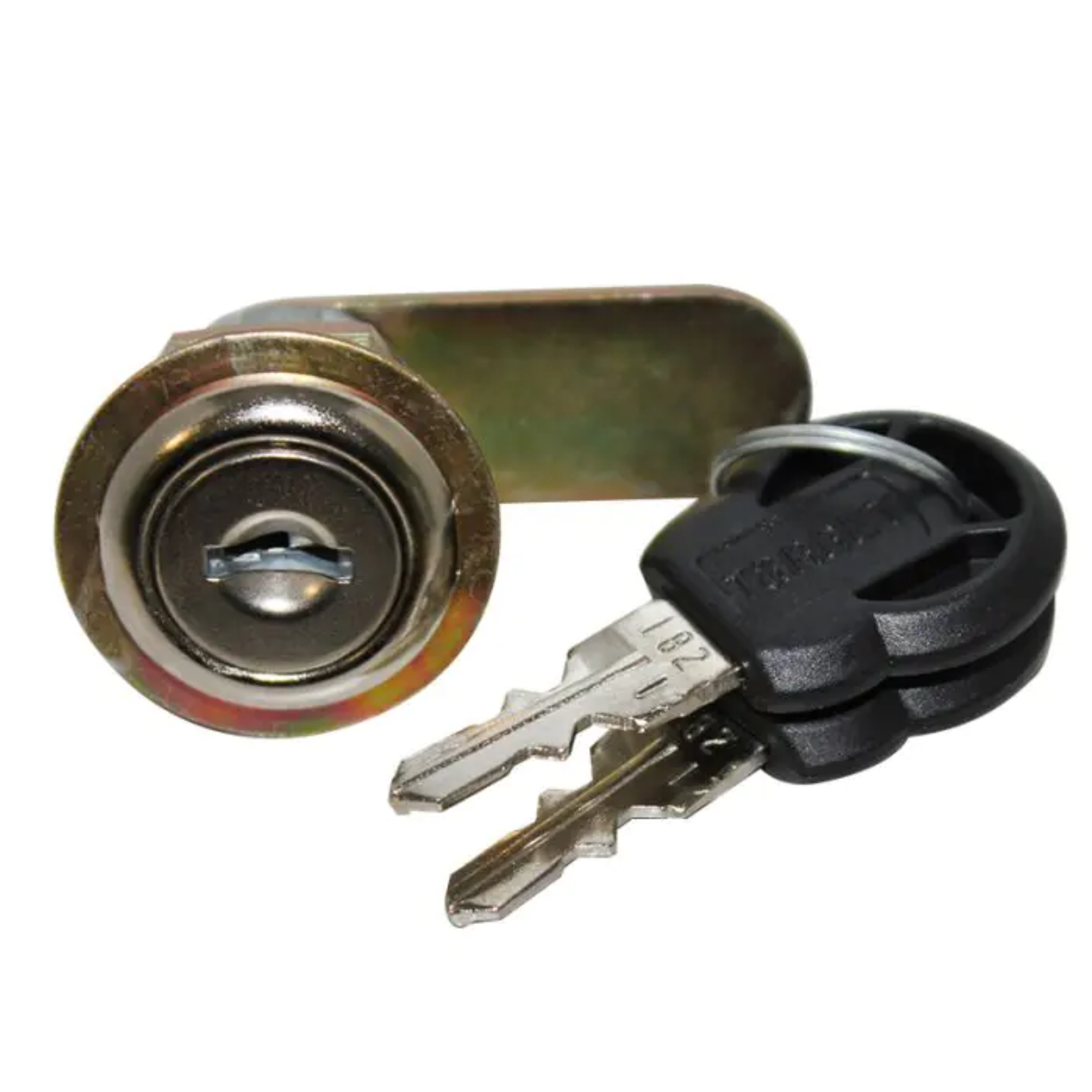 Chrome Plated Cam Lock - Key Different