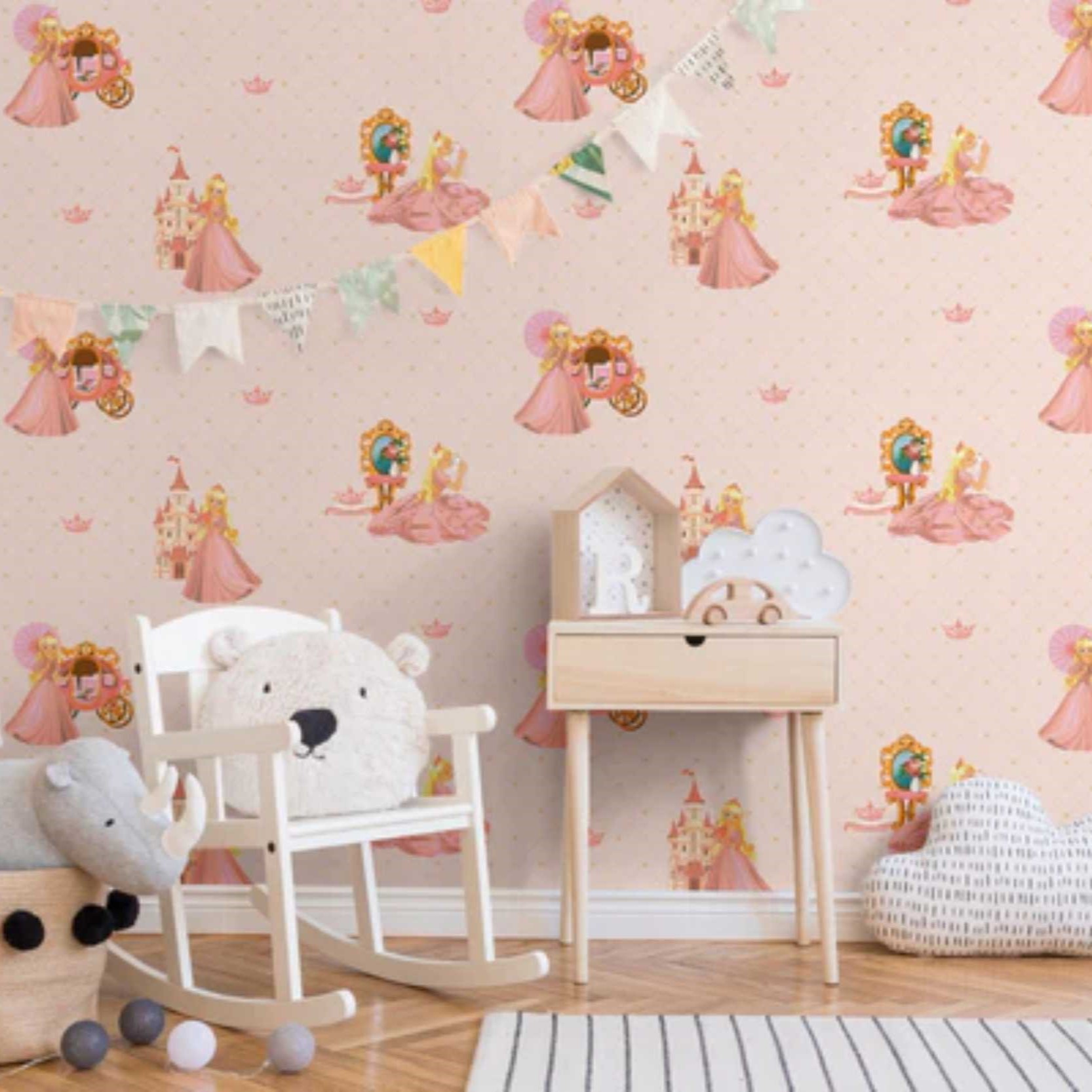 Whisical Princess Pink Wallpaper 8910