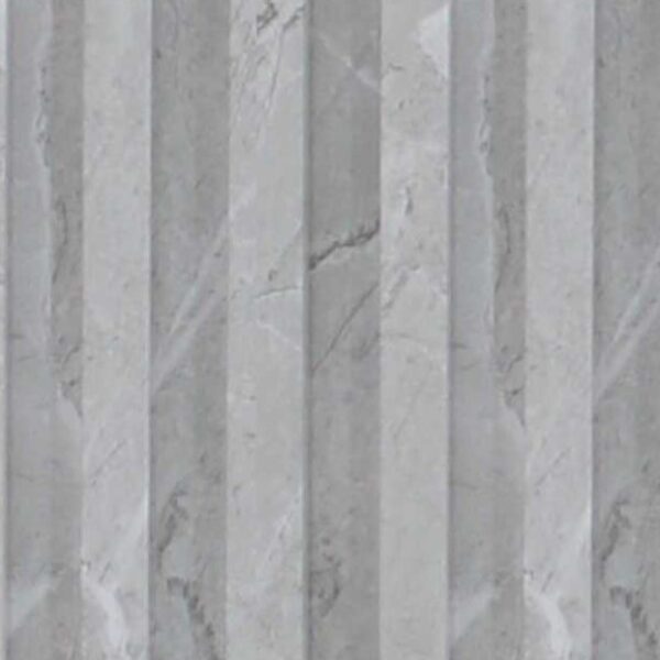 Grey Marble Flute Indoor Wall Panel