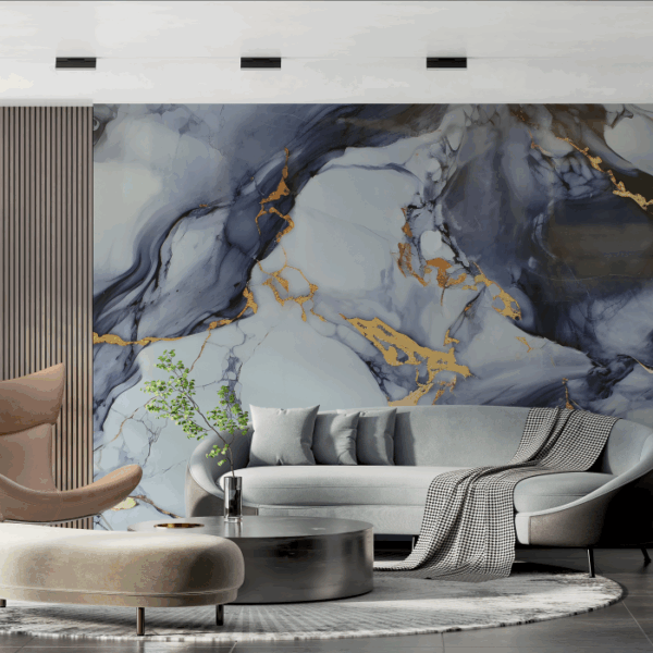 Fulmine Uv Marble Sheet - 2400 X 1200Mm