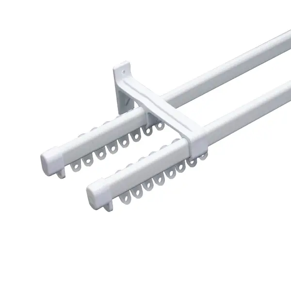 “C” Track Steel With Pvc Brackets – Double
