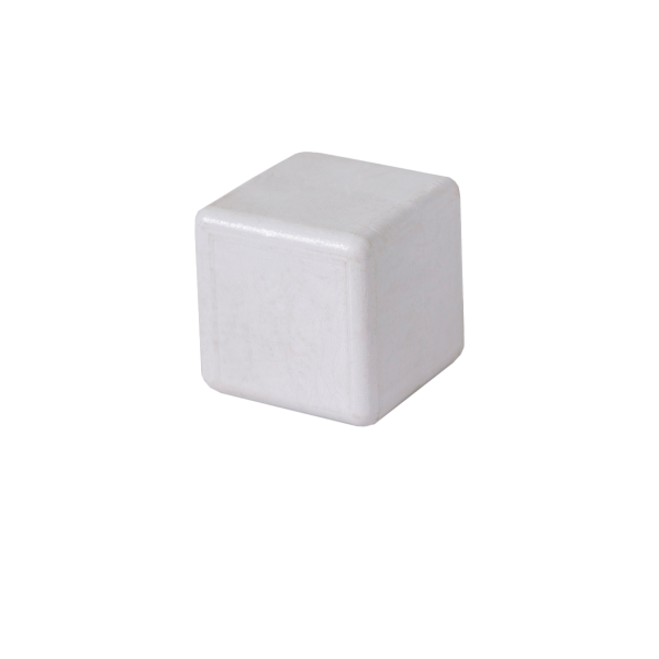Anodised Cubicle Track Spacer - Plastic
