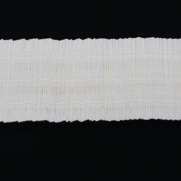 3-String Multipleat Tape 75mm - White - 50m