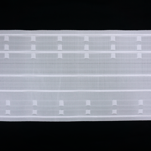 Zigzag Pleat White 200Mm