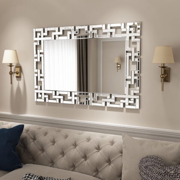 Hkc-027 Square Track Wall Mirror