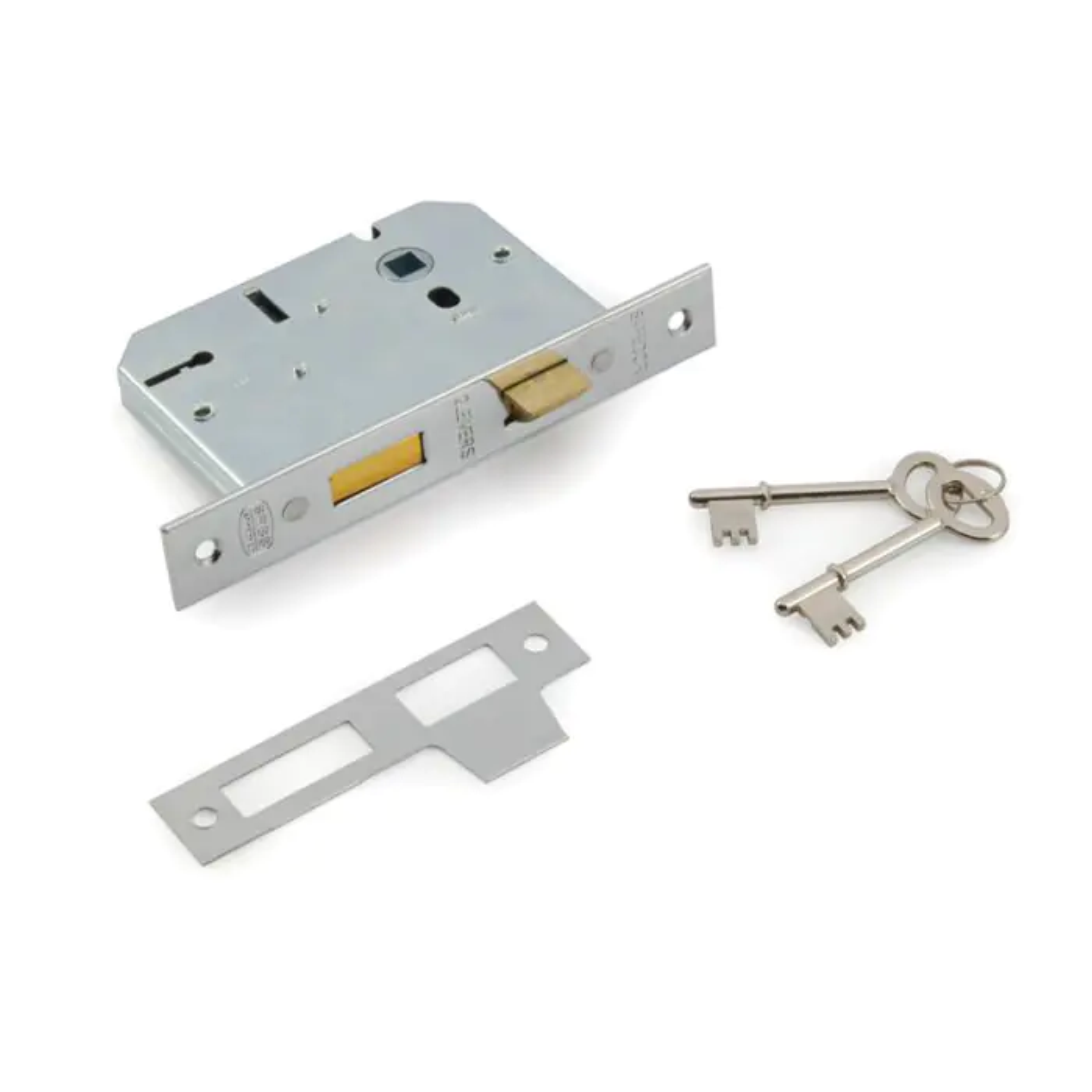 Chrome Plated - 2 Lever Lock Body