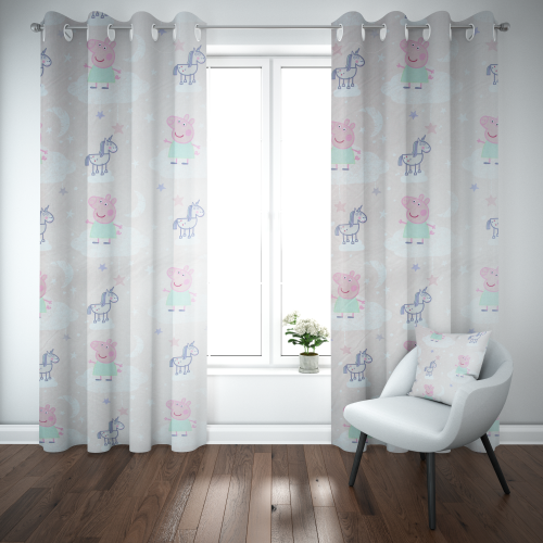 100% Cotton Peppa Pig Novelty Fabric 235Cm