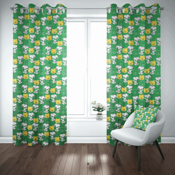 Snoopy Canvas Novelty Fabric