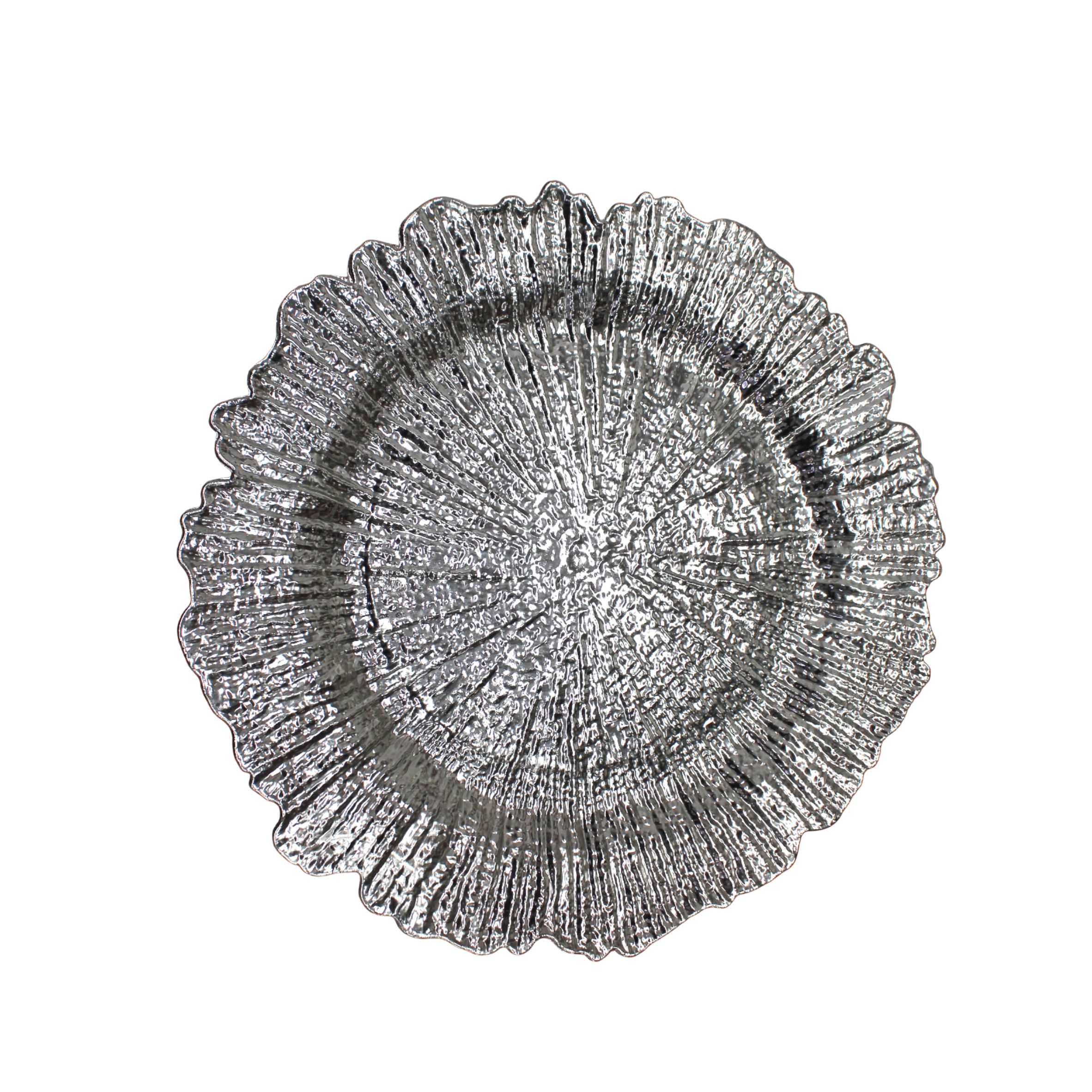 Full Shiny Leaf Silver Underplate