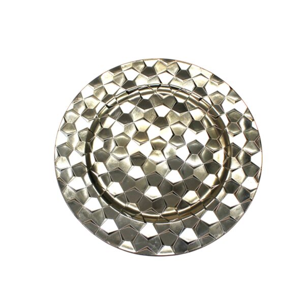 Pvc Shiny Gold Underplate