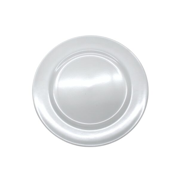 Round White Plain Underplate