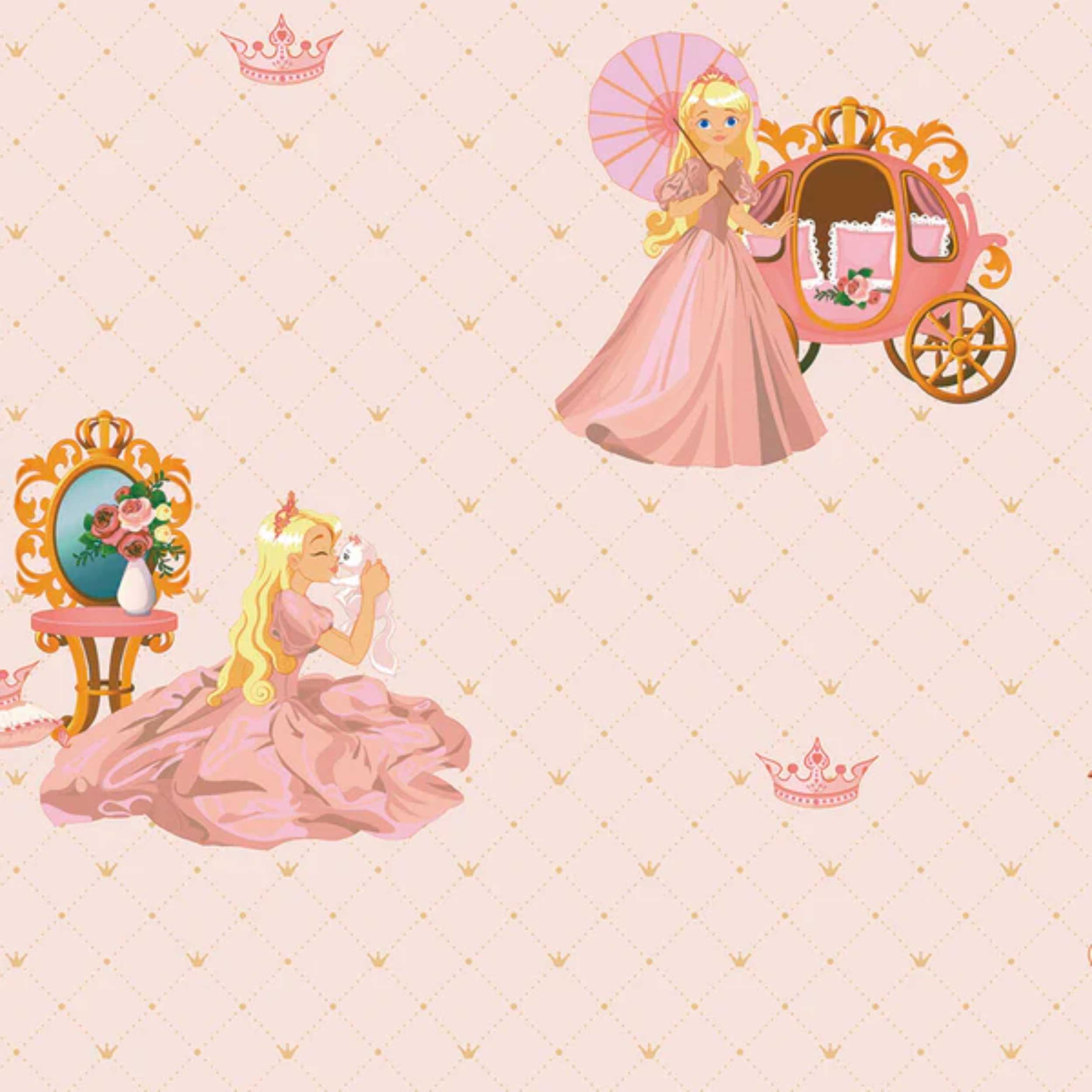 Whisical Princess Pink Wallpaper 8910