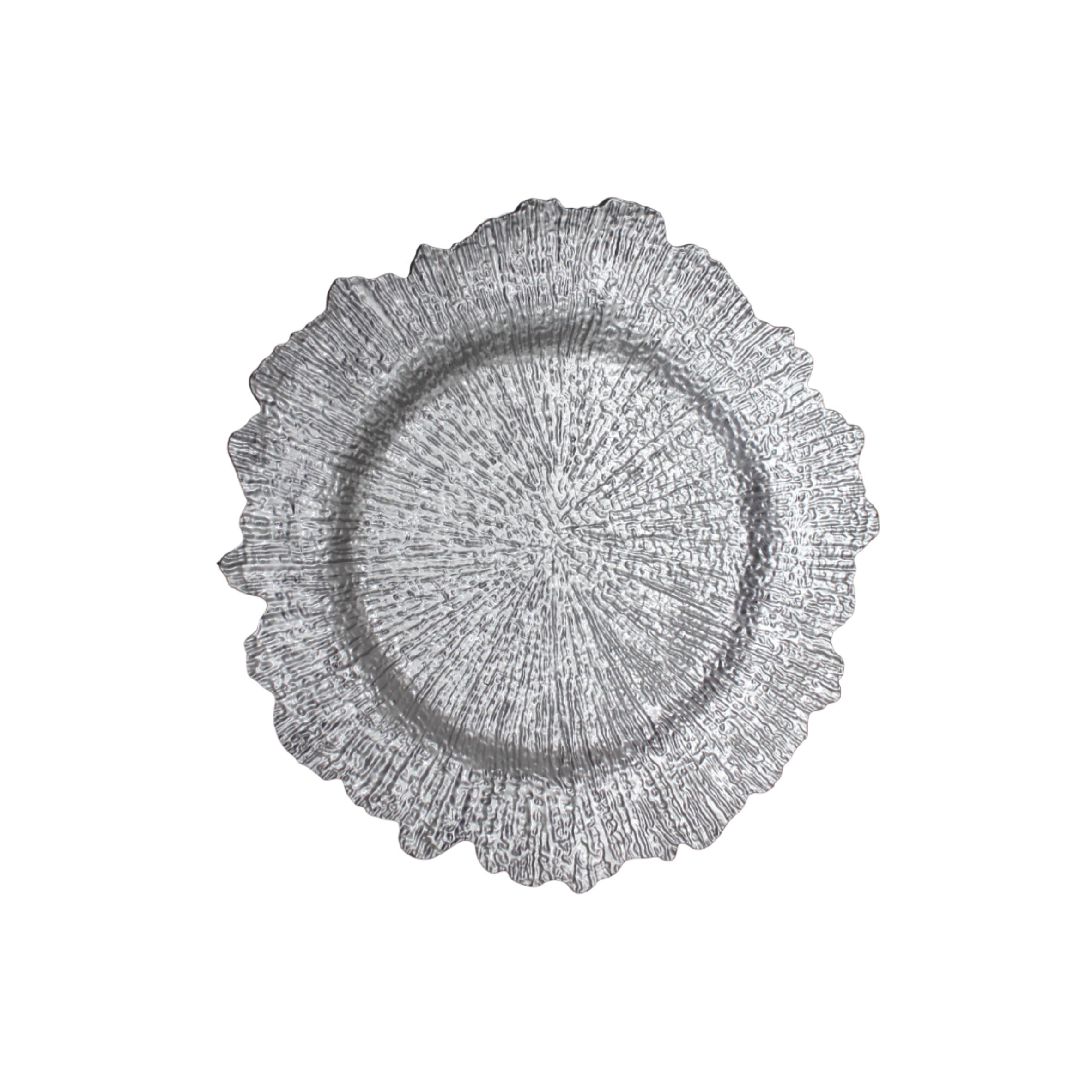 Leaf Matt Silver Underplate