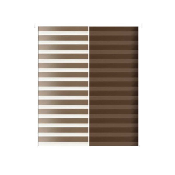 Brown Zebra Blind