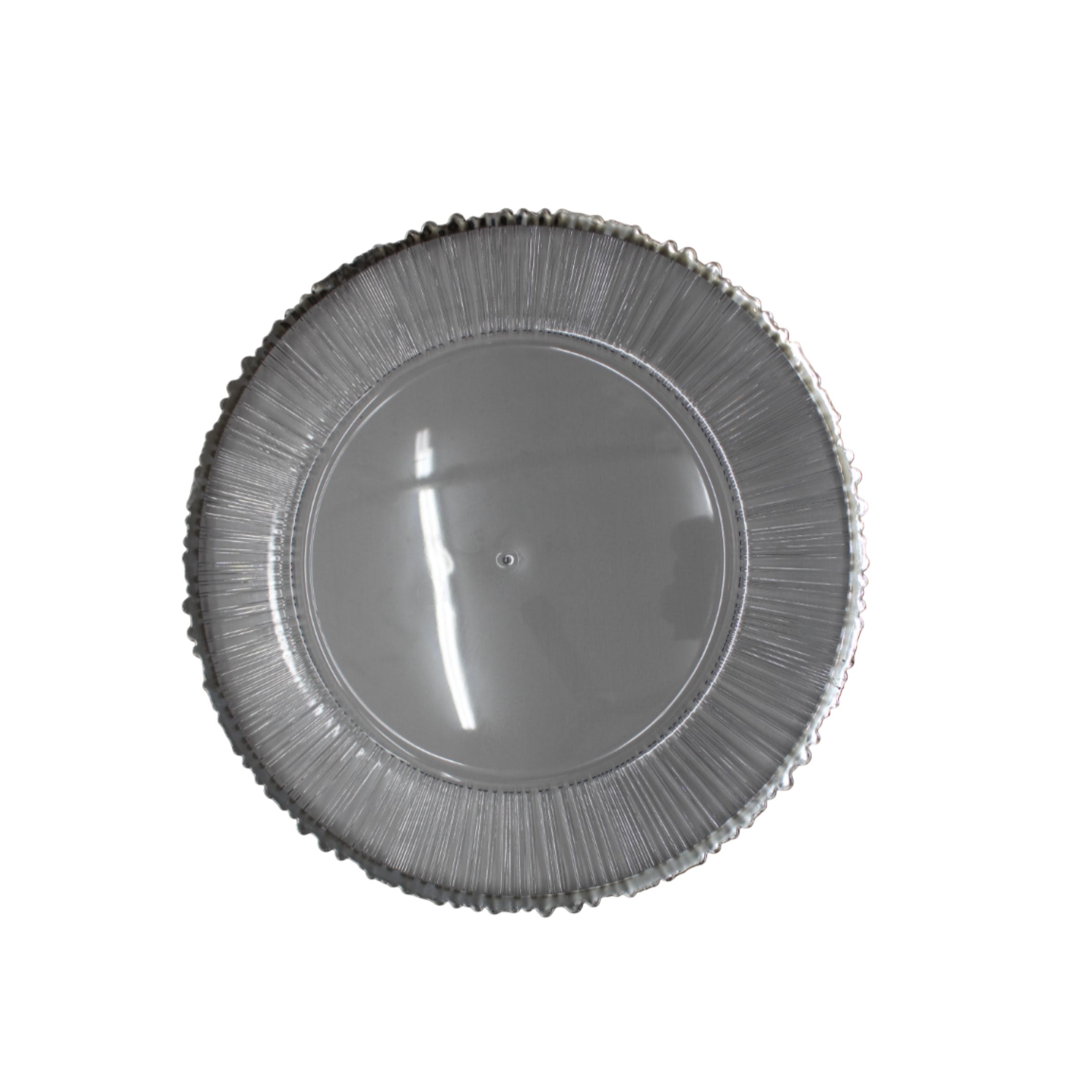 Ji Xi Silver Elaine Transparent Underplate