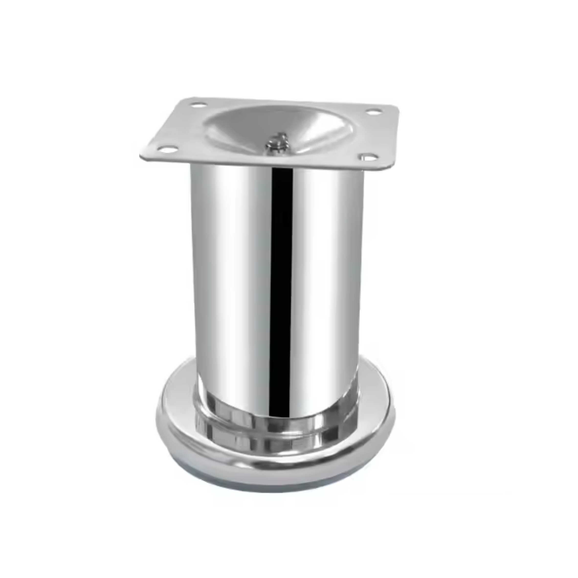 Chrome Base Furniture Leg H120Mm X D50Mm