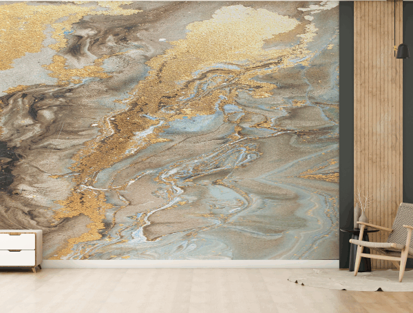 Dubai Bling 3D Uv Marble Sheet 2700 X 1200Mm
